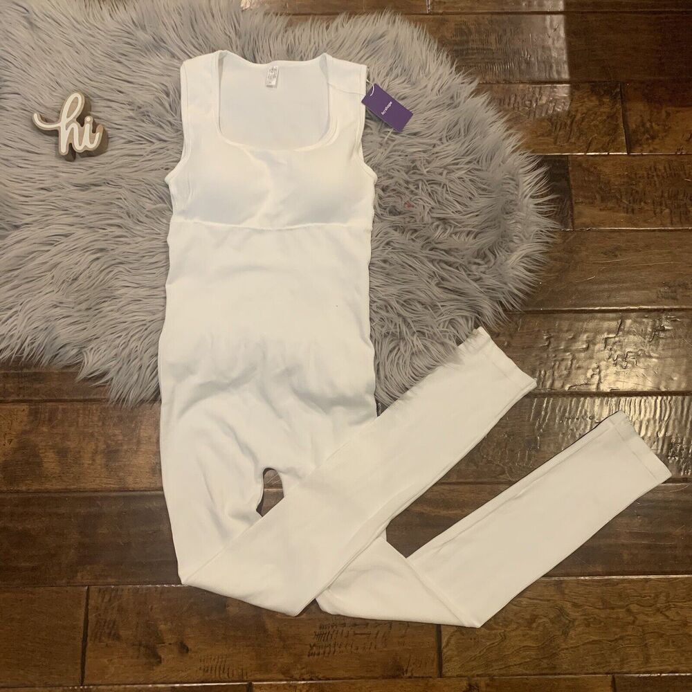 HeyShape Square Neck Shapewear Jumpsuit Pants Size XL New